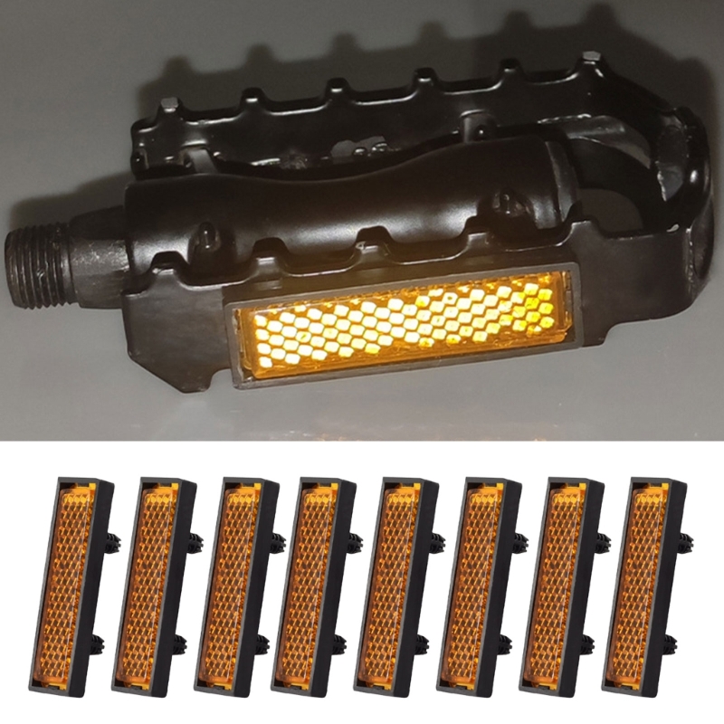 Spoke Reflector Set - 8 Teile/satz Pedal Reflektor Verstärkte Reflektoren