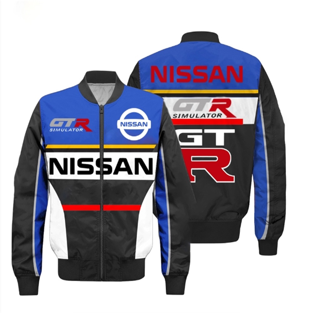 Cycling Commuter Jacket - 2025, modische Nissan-Logo-Jacke – Herren-Herbst-/Winterjacke –