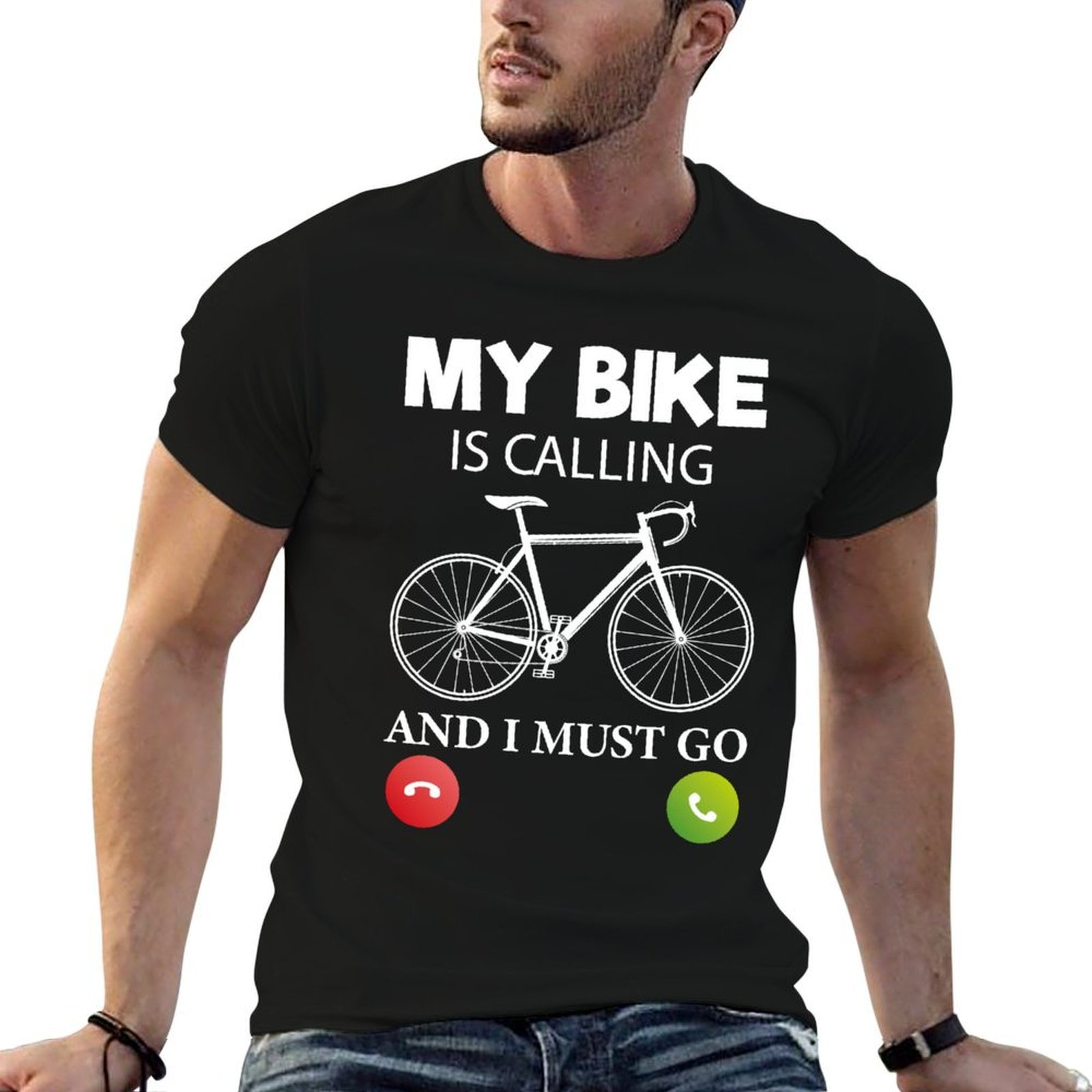 Cycling Quote - Mein Fahrrad ruft und ich muss