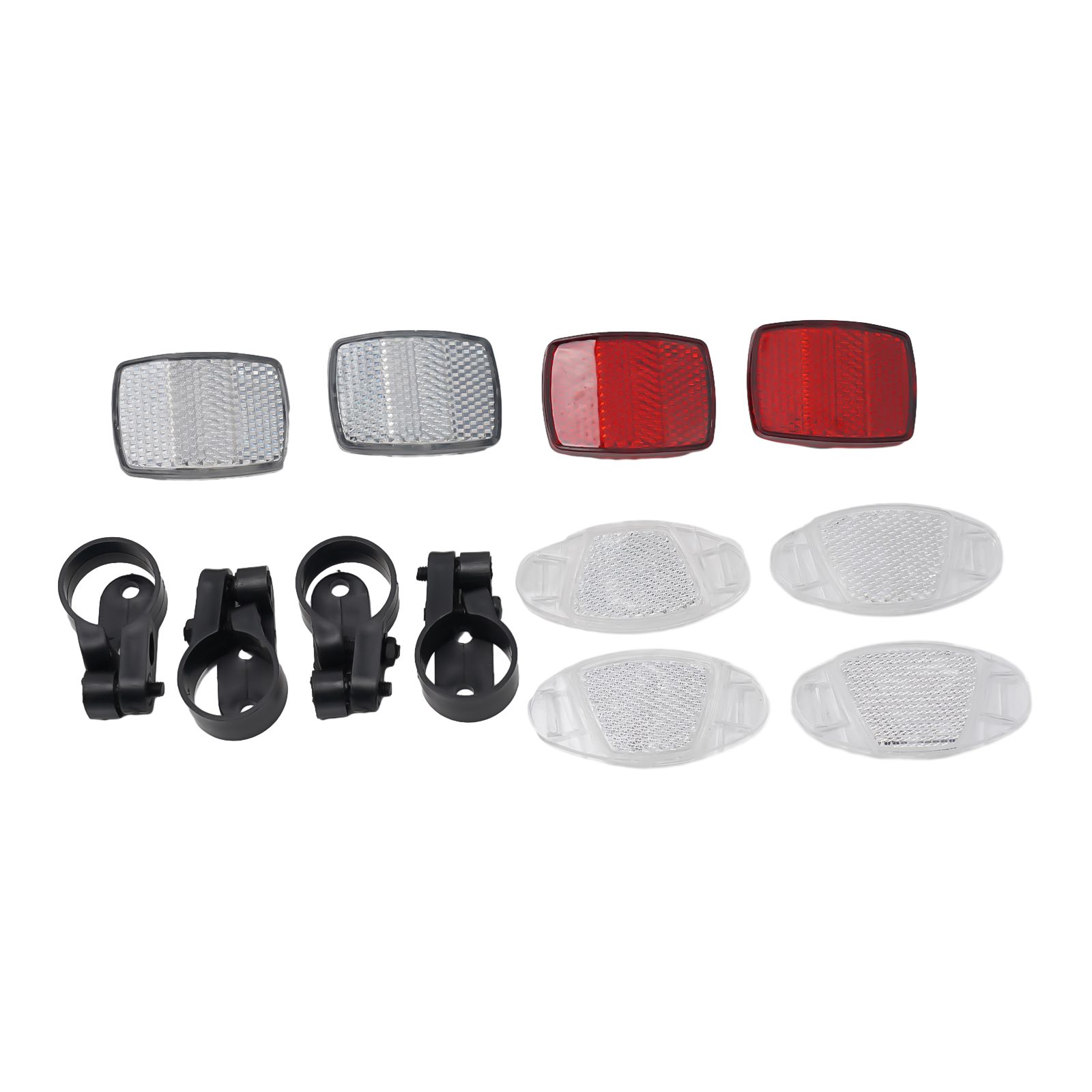 Spoke Reflector Set - Verbesserte Sichtbarkeit Vorder- und Hinterradspeichen-Reflektoren-Set mit