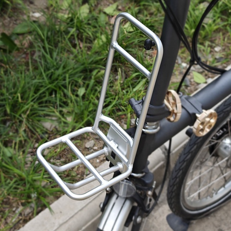 Cargo Rack Aluminum - Fahrrad-Gepäckträger aus Aluminiumlegierung, faltbar, mit Gurtbefestigung,