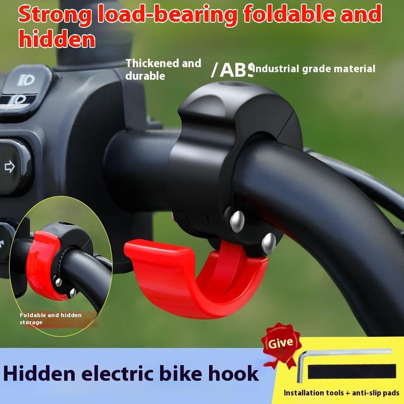 Cycling Commuter Bag - (BF06) 1 Set Fahrrad- und Motorradhelm-Haken