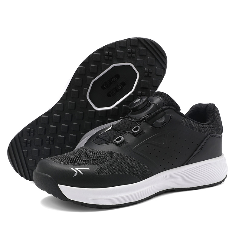 Cycling Commuter Shoes - Herren-Fahrradschuhe mit Cleats für Flachpedale, MTB-Fahrradschuhe,