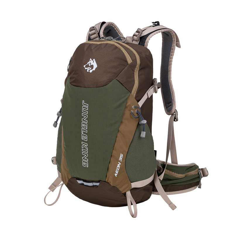 Cycling Commuter Backpack - JUNGLE KING CY2024 35L Unisex Wanderrucksack