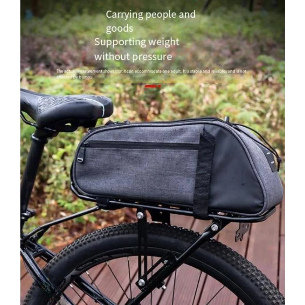 Cargo Rack Aluminum - Fahrrad-Gepäckträger für Scheibenbremsen, Aluminiumlegierung, Hochleistungs-Fahrrad-Gepäckträger, Schwerlast-Gepäckträger,