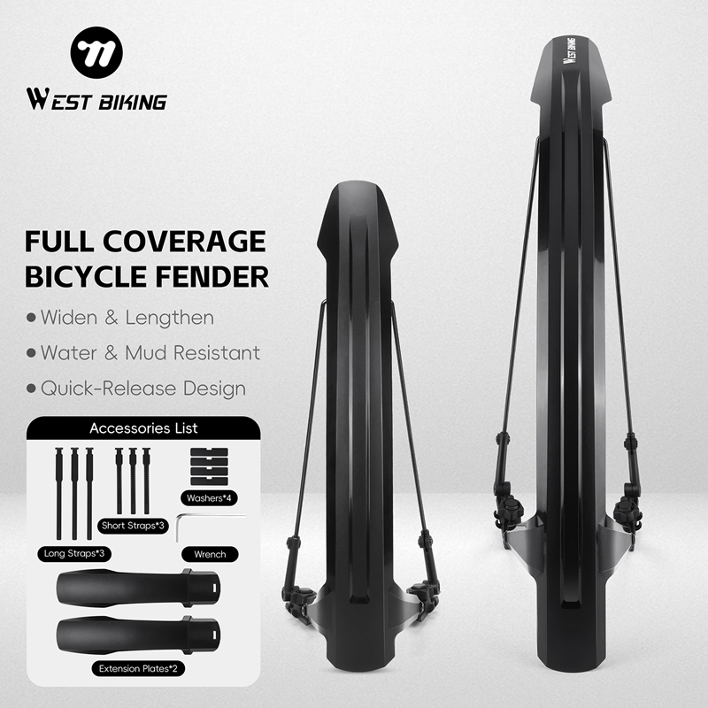 WEST BIKING Fahrrad-Schutzblec – Fender Mudguard Set Bewertung und Preis