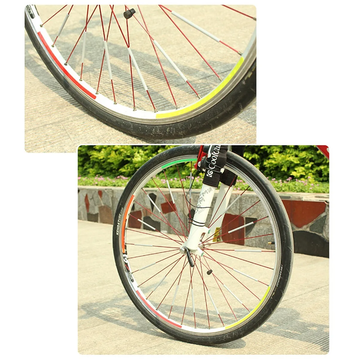 12 Stück/Set Fahrrad Speichen  – Spoke Reflector Set Bewertung und Preis