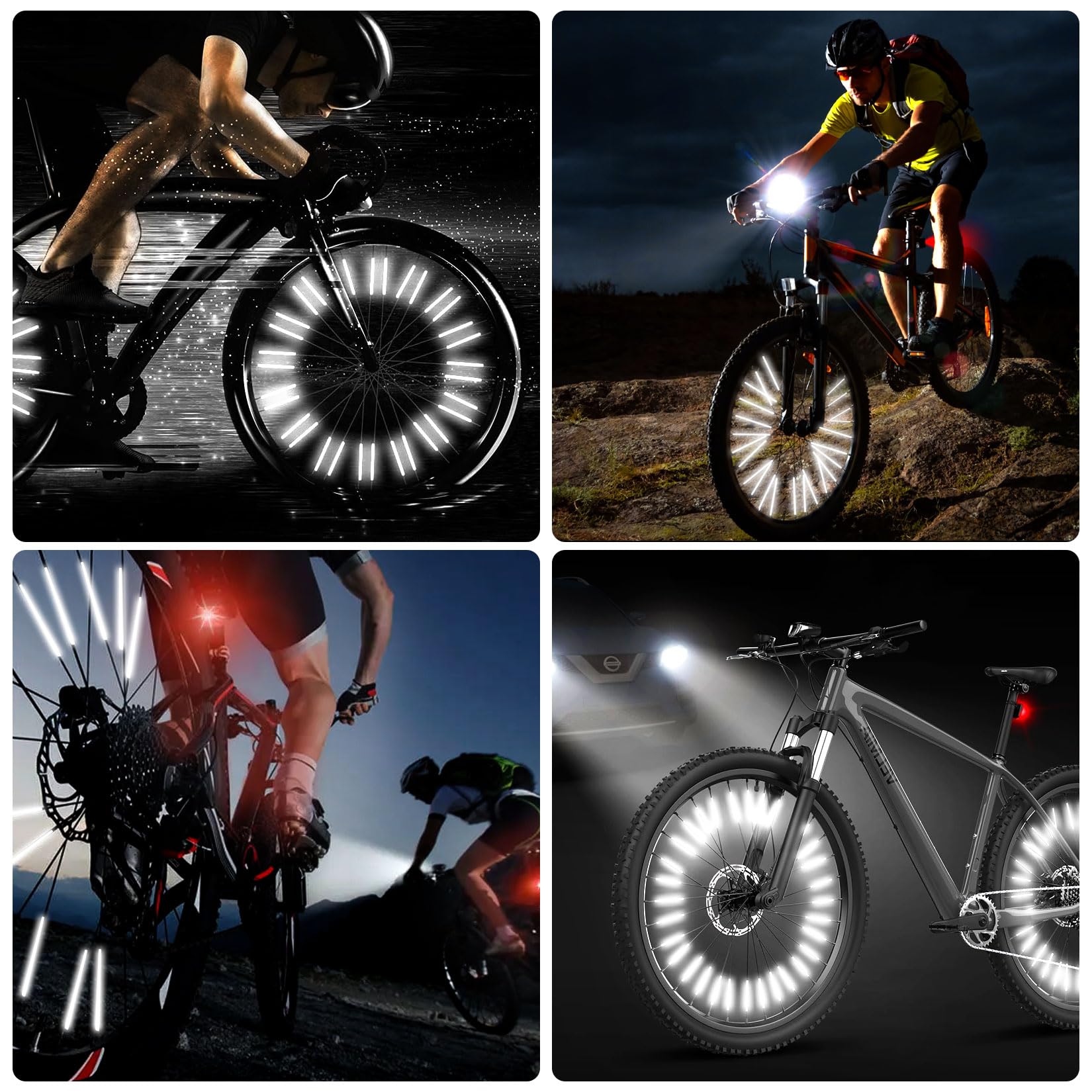 Fahrradspeichen-Reflektor-Set  – Spoke Reflector Set Bewertung und Preis
